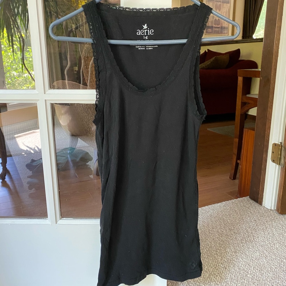 Aerie lace tank top